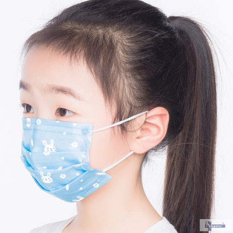 Masques de protection des enfants avec des boucles d'oreille élastiques