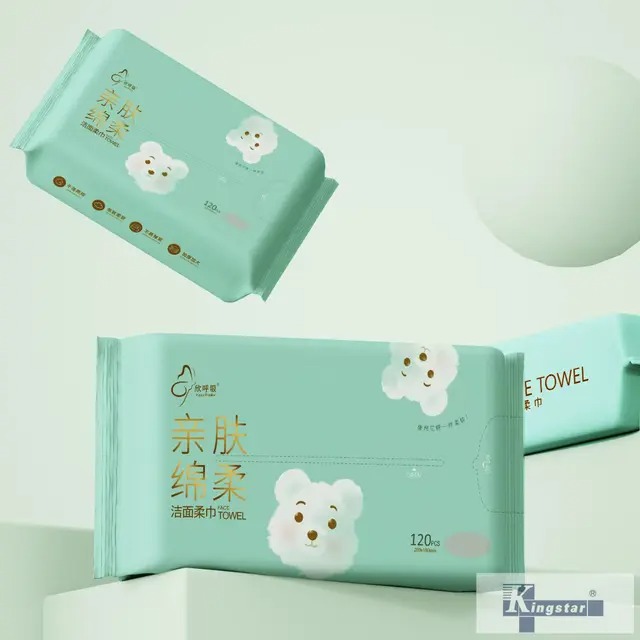 Utilisations multiples de serviettes jetables non tissées pour le visage à la maison et en voyage