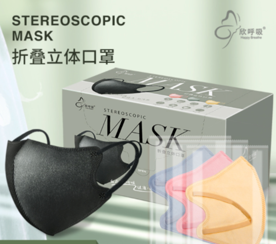 Masque facial stéréoscopique