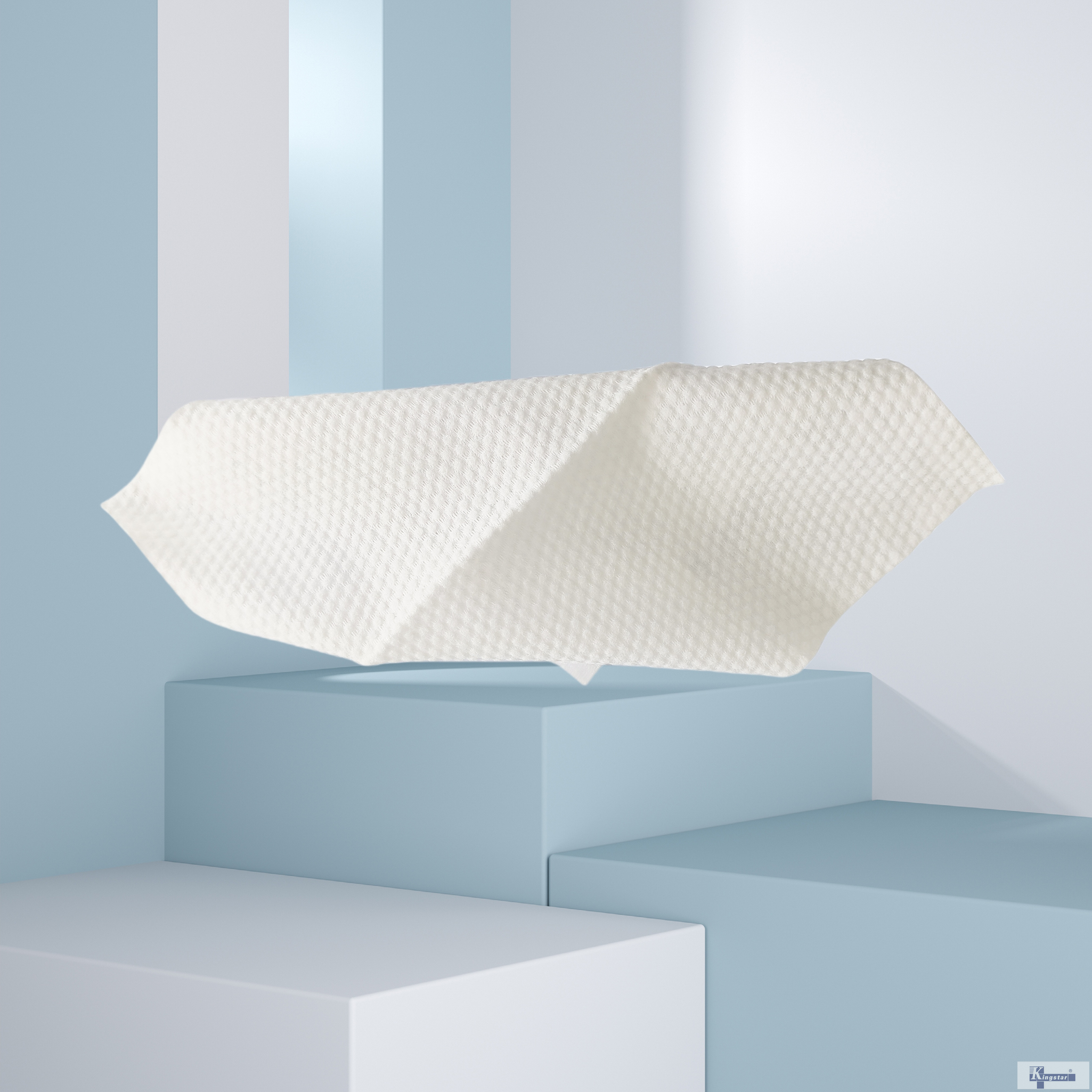 Gant de toilette à motif perlé