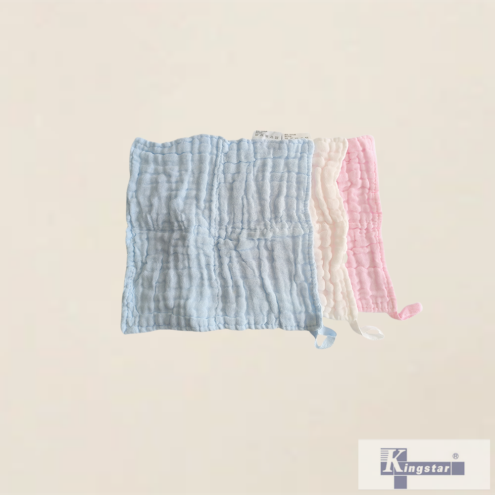 Serviette carrée de gaze de 25 cm