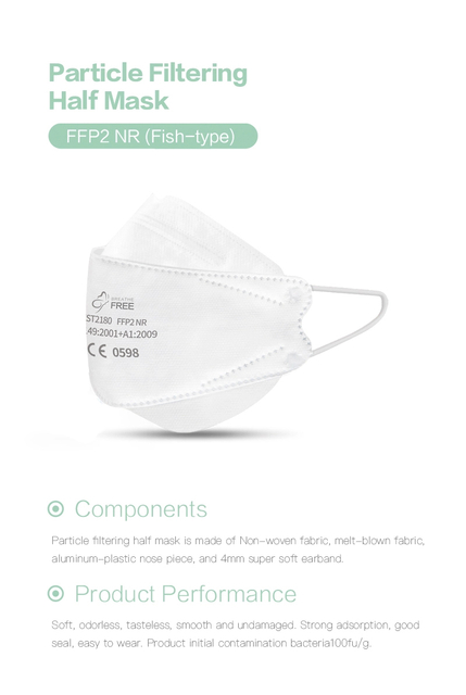 Masque respiratoire de protection pour une respiration et un port confortables