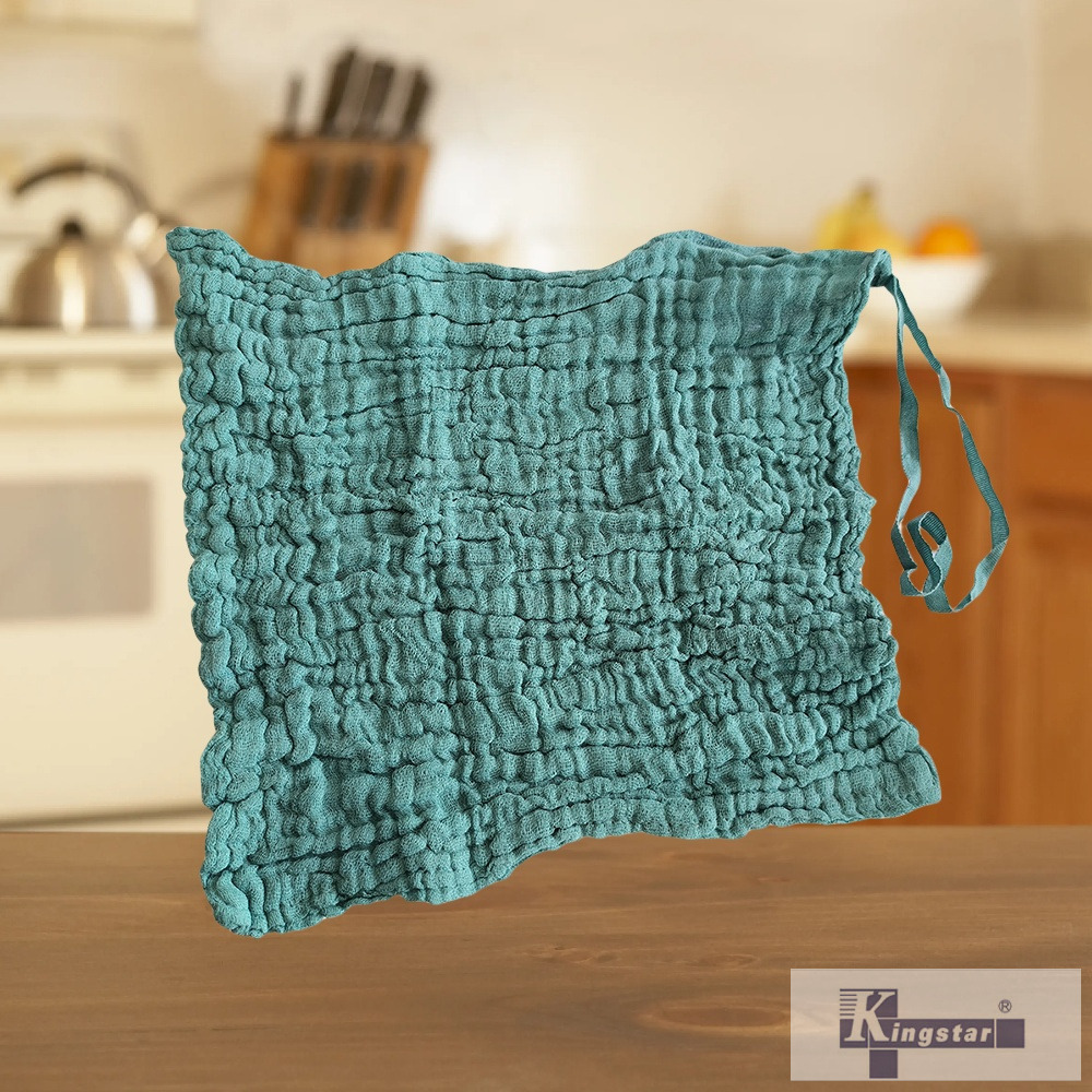 45x45 Rague de serviette polyvalente de gaze