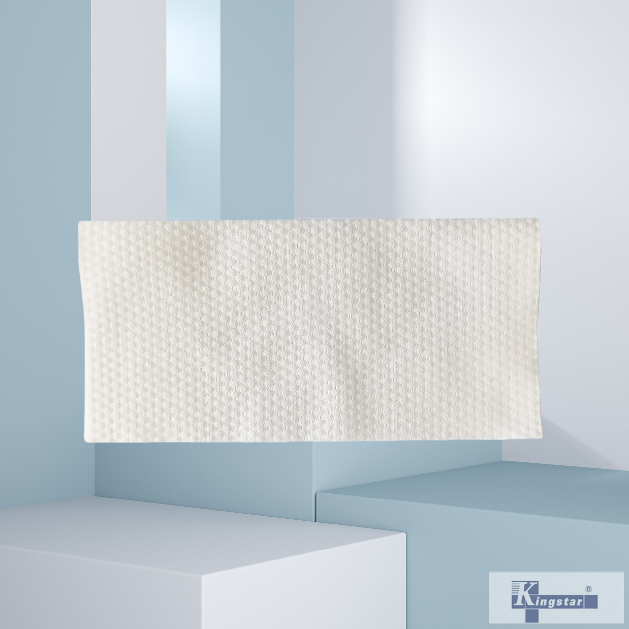 Gant de toilette à motif perlé