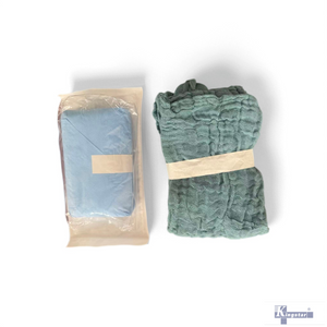 Serviettes ABD emballées dans un seul sachet pour le soin des plaies abdominales